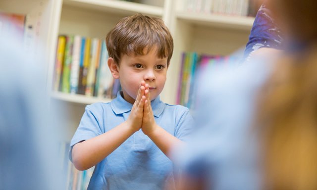 Mit Kindern beten